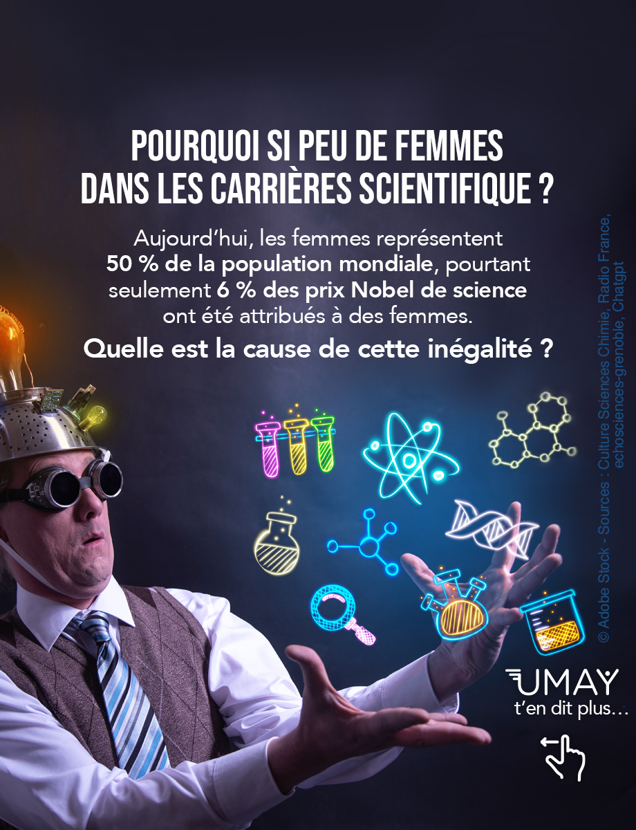 Pourquoi si peu de femmes dans les carrières scientifiques ?